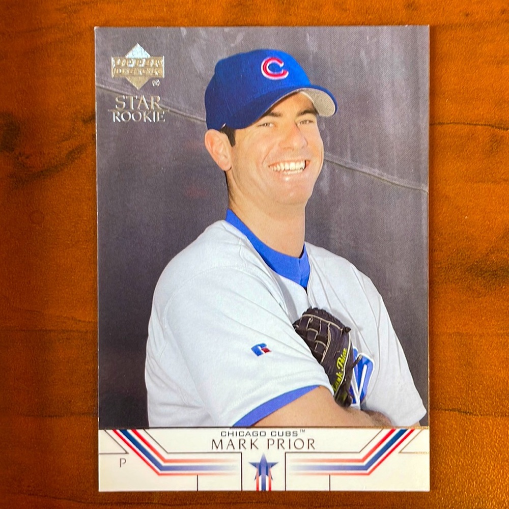 2001 Upper Deck Chicago Cubs Mark Prior Rookie Card! ⚾️